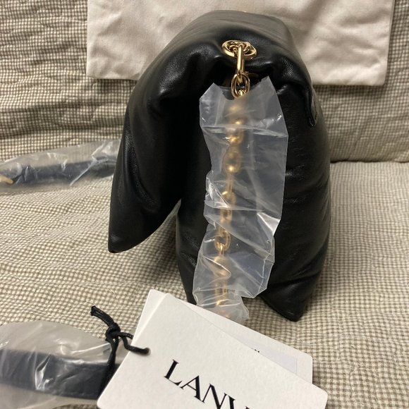 LANVIN: Small Sugar Shoulder Bag – Black - Picture 10 of 15